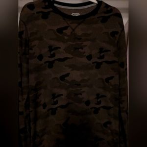 Brown, Medium, men's long sleeve